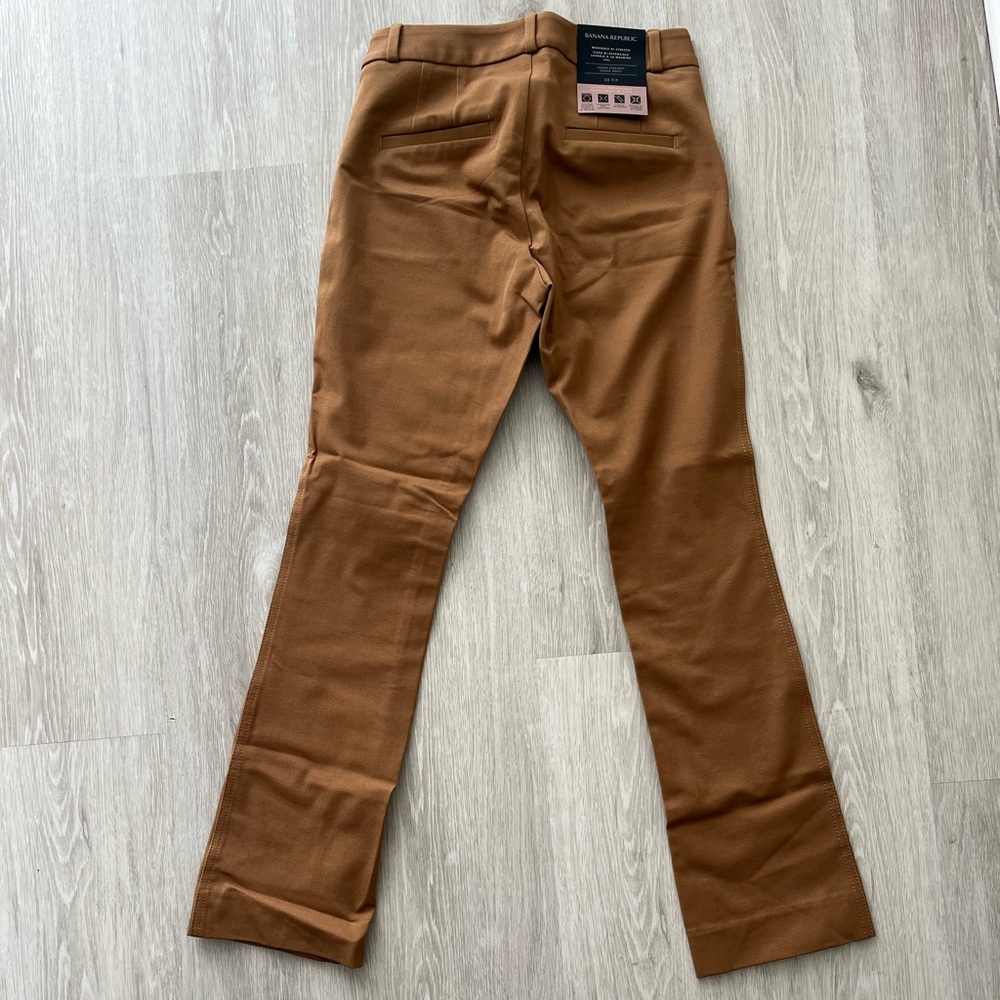 Banana Republic Petite Mid-Rise Straight Sloan Pant - size 00, NWT